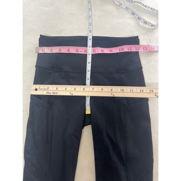 Lululemon Athletica Fast & Free Tight Nulux Crop Legging Black size 4 / Small - Picture 7 of 8